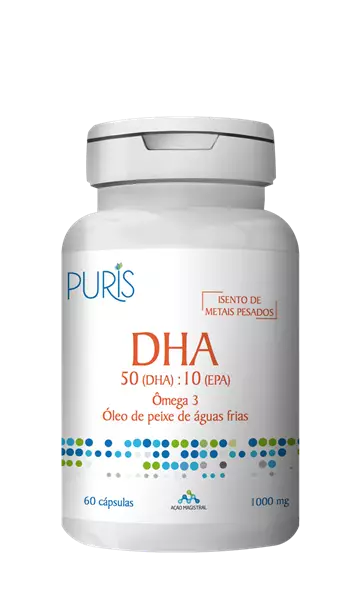 Imagem de Dha 50 Omega 1000Mg 60 Cap Puris
