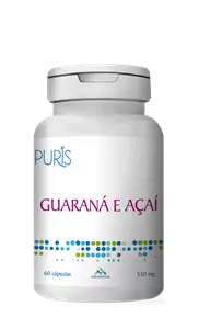 Imagem de Guarana E Acai 550Mg 60Cap Puris