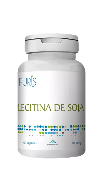 Imagem de Lecitina Soja 1G 60 Cap Puris