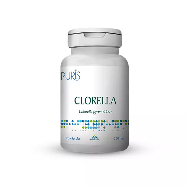 Mostrar detalhes para Clorella 300mg 60 Cápsulas Puris Imagem de Clorella 300mg 60 Cápsulas Puris