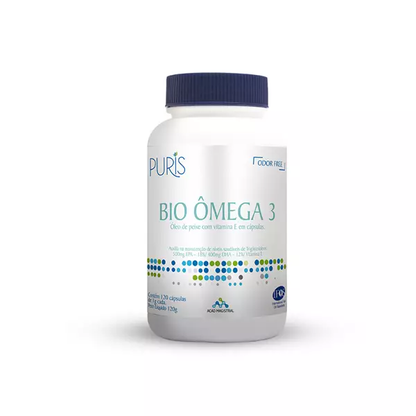 Imagem de Bio Omega 3 1G 120Cap Epa500/400Dha+Ve Puris
