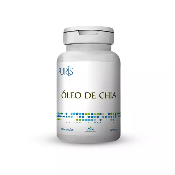 Imagem de Oleo De Chia 500Mg 60 Cap Puris