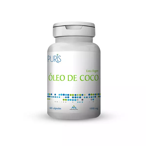 Imagem de Oleo De Coco 1000 Mg 60 Cap Puris