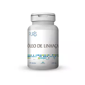 Imagem de Óleo Linhaça 1g 60 Cápsulas Puris