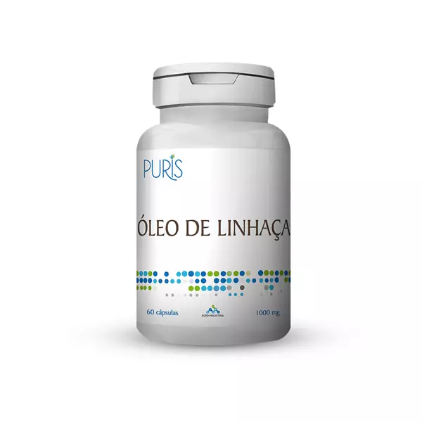 Mostrar detalhes para Óleo Linhaça 1g 60 Cápsulas Puris Imagem de Óleo Linhaça 1g 60 Cápsulas Puris