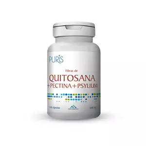 Imagem de Quitosana Pectina Psylium 600Mg 120Cap Puris